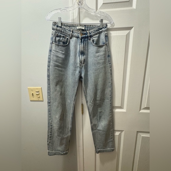 DISSH Denim - DISSH Jeans Womens US 8 High Rise Straight Leg Cuffed Jeans